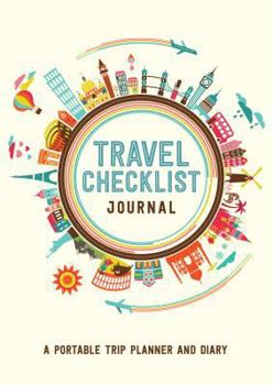 Hardcover Travel Planner Checklist Book