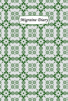 Paperback Migraine Diary: Professional Chronic Headache Migraine pain Journal - Tracking headache triggers, symptoms and pain relief options. Book