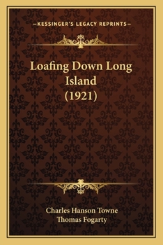 Paperback Loafing Down Long Island (1921) Book