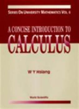 Hardcover Concise Introduction to Calculus, a (V6) Book