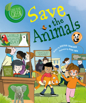 Library Binding Save the Animals Book