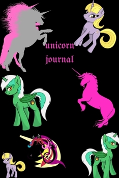 Unicorn Journal: Unicorn Journal and Notebook for Girls - Composition Size (6*9) Lined Pages, Perfect for Journal, Doodling, Sketching and Notes