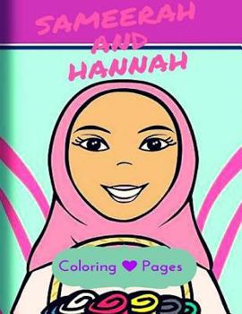 Paperback Sameerah and Hannah Coloring Pages Book