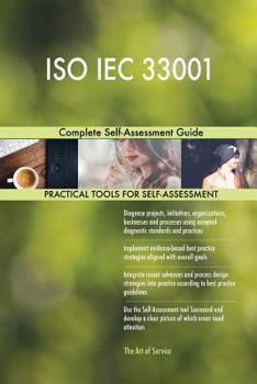 Paperback ISO IEC 33001 Complete Self-Assessment Guide Book