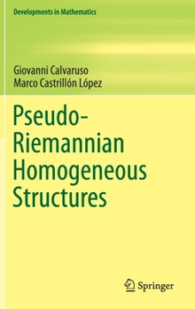 Hardcover Pseudo-Riemannian Homogeneous Structures Book