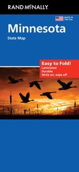Loose Leaf Rand McNally Easy to Fold: Minnesota State Laminated Map Book