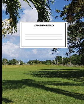 Composition Notebook: Wide Ruled Paper Notebook Journal | Wide Blank Lined Workbook,Saint Ann,Jamaica