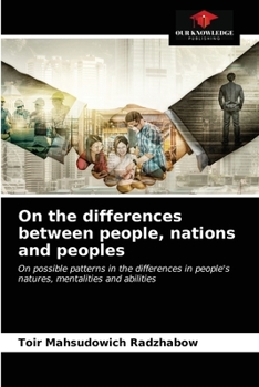 Paperback On the differences between people, nations and peoples Book
