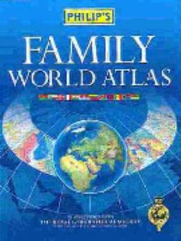 Hardcover Philip's Family World Atlas Book