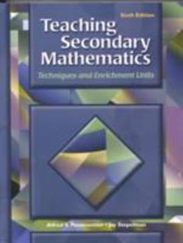 Paperback Teaching Secondary Mathematics: Techniques and Enrichment Units Book