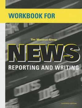 Paperback Workbook for News Reporting and Writing Book