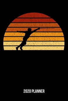 2020 Planner: Vintage Sunset Fencing Weekly & Monthly Planner 2020 - 52 Week Calendar 6 x 9 Organizer - Gift For Fencers And Fencing Lovers