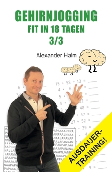 Paperback GEHIRNJOGGING - Fit in 18 Tagen 3/3: Ausdauertraining! [German] Book