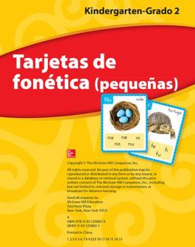 Paperback Lectura Maravillas, Grades K-2, Sound Spelling Cards (Small) [Spanish] Book