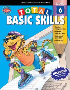 Paperback Total Basic Skills, Grade 6 Book