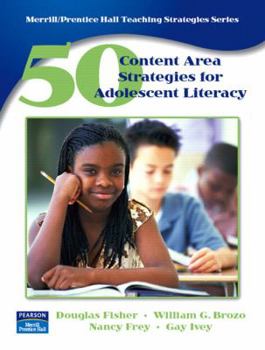 Spiral-bound 50 Content Area Strategies for Adolescent Literacy Book