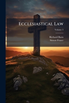 Paperback Ecclesiastical Law; Volume 3 Book