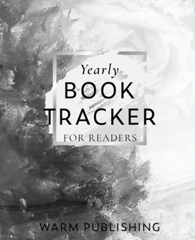 Paperback Yearly Book Tracker B&W Book