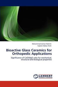 Paperback Bioactive Glass Ceramics for Orthopedic Applications Book
