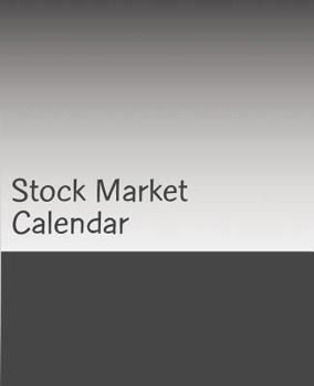 Paperback Stock Market Calendar: 12 Month Book