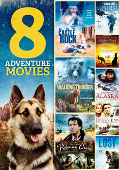 DVD 8-Film Family Adventure Collection Volume 4 Book