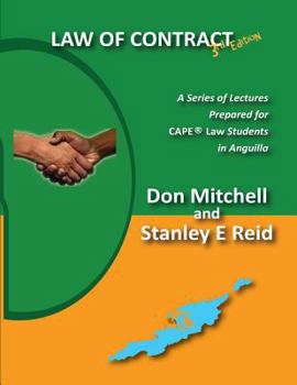 Paperback Law of Contract (Third Edition): A Series of Lectures Prepared for CAPE Law Students in Anguilla Book