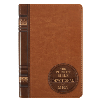 Imitation Leather The Pocket Bible Devotional for Men Book