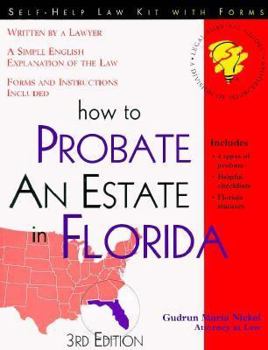 Paperback How to Probate an Estate in Florida: With Forms (Legal Survival Guides) Book