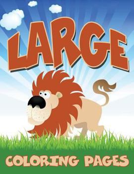 Paperback Large Coloring Pages Book