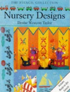 Paperback Nursery Design Stencils Book