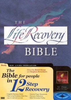 Hardcover Life Recovery Bible-Nlt Book
