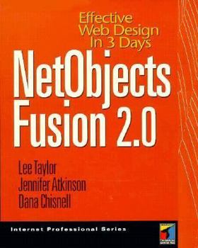 Paperback NetObjects Fusion 2.0: Effective Web Design in 3 Days Book