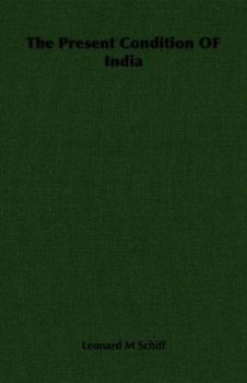 The Present Condition of India