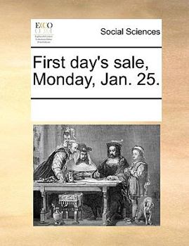 Paperback First day's sale, Monday, Jan. 25. Book