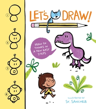 Paperback Let's Draw!: Draw 50 Things in a Few Easy Steps Book