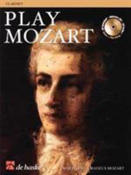 Paperback PLAY MOZART CLARINETTE +CD Book