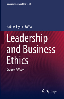 Hardcover Leadership and Business Ethics Book