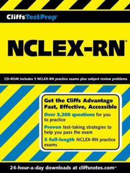 Paperback Cliffstestprep NCLEX-RN Book