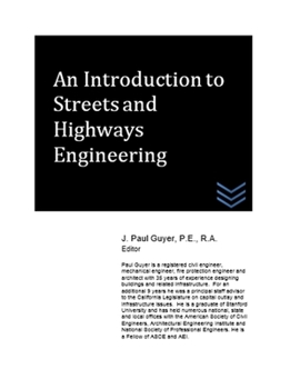 Paperback An Introduction to Streets and Highways Engineering Book