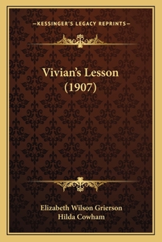 Paperback Vivian's Lesson (1907) Book