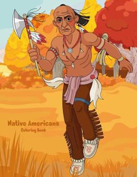 Paperback Native Americans Coloring Book 1 Book