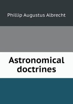 Paperback Astronomical doctrines Book