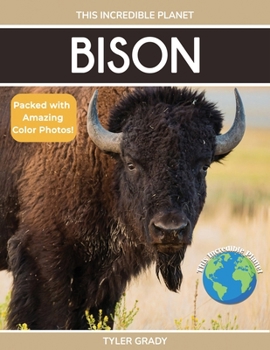 Paperback Bison: Fascinating Animal Facts for Kids Book