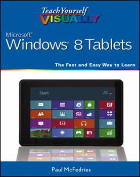 Paperback Teach Yourself VISUALLY Windows 8 Tablets Book