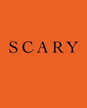 Scary: A decorative Halloween book Stack deco books together to create a custom Halloween phrase or message in any room Perfect for party tables, bookshelves and interior design styling