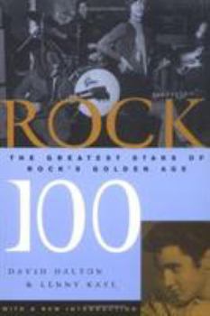 Paperback Rock 100: The Greatest Stars of Rock's Golden Age Book