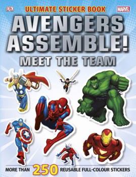 Paperback Marvel Avengers Assemble! Ultimate Sticker Book Meet the Team (Ultimate Stickers) Book