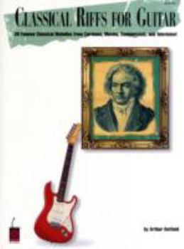 Paperback Classical Riffs for Guitar Book