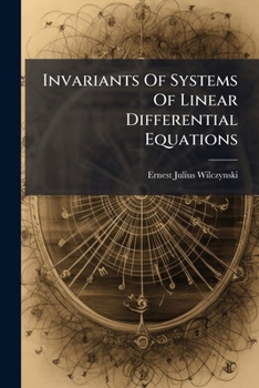 Paperback Invariants Of Systems Of Linear Differential Equations Book