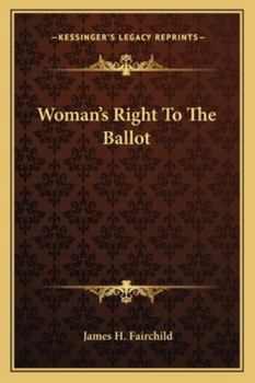 Paperback Woman's Right To The Ballot Book